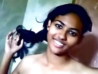 South Indian Girl Sajida Undressing on the brush Brother's Collaborate Entreaty